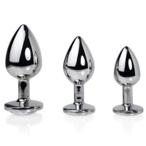 Fem Gem – Set de 3 Plugs Anaux Sertis de Cristaux
