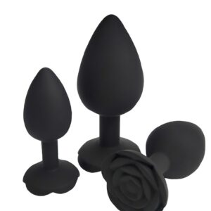 Set de 3 Plugs Rosarium Trio – L'Éclosion des Sens