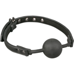 Ball Gag en Silicone – Le Silence est un Plaisir
